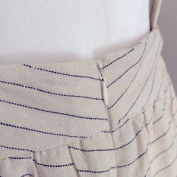 Mod Ref pin strip cottage overall midi circle skirt - Picture 7 of 9